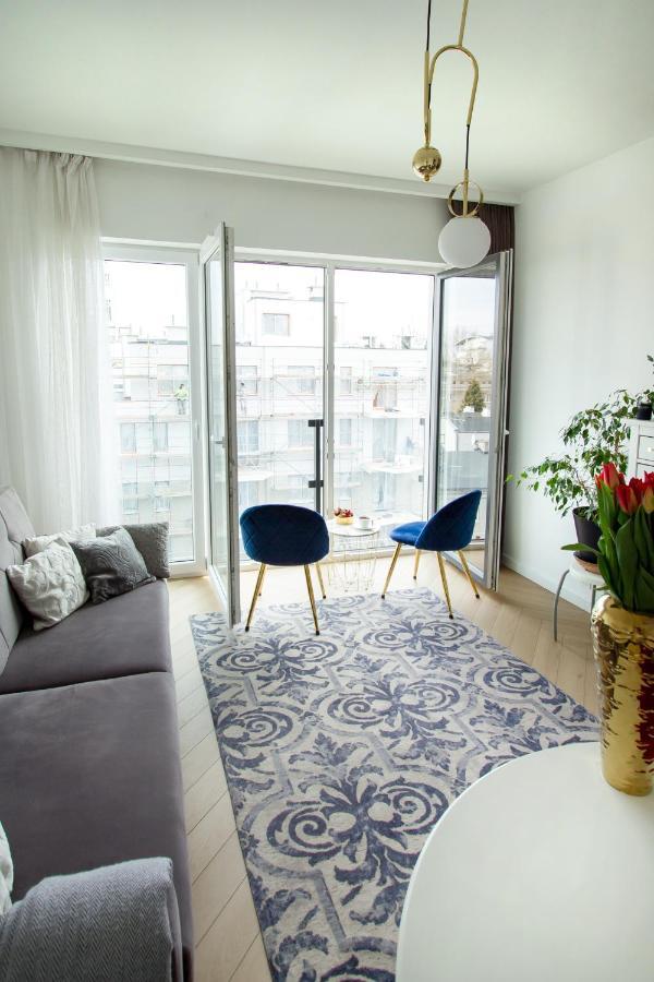 Nowy Apartment Przy Placu Szembeka Warschau Buitenkant foto